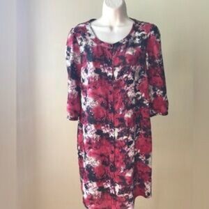Kensie Floral Dress Medium